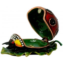 Jeweled Trinket Box | Ladybug| jewelled trinket collectible