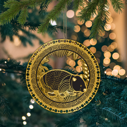 Wombat - Australian Ornament