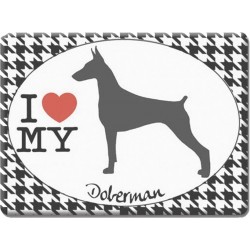 Doberman -Fridge Magnet